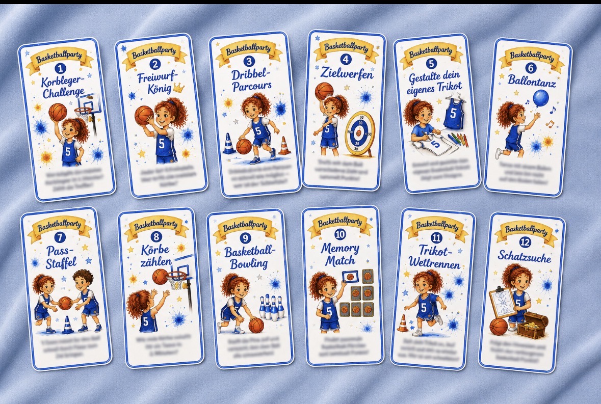 Basketballparty S Set – Bild 10