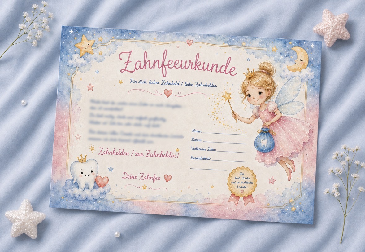 PDF Datei Zahnfee Komplettset – Bild 5