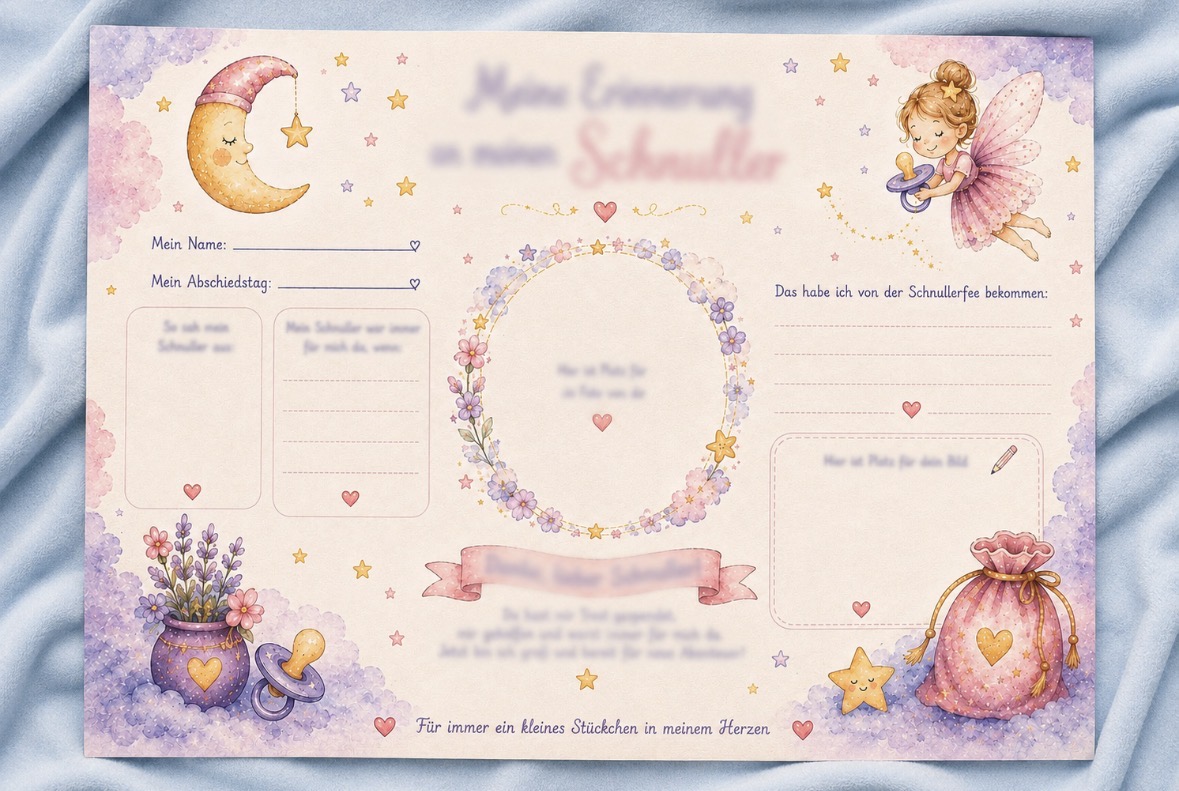 PDF Datei Schnullerfee Komplettset – Bild 5