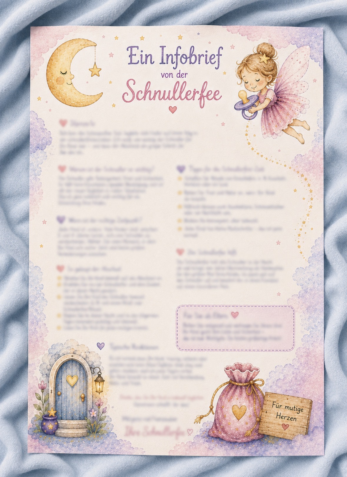 PDF Datei Schnullerfee Komplettset – Bild 2