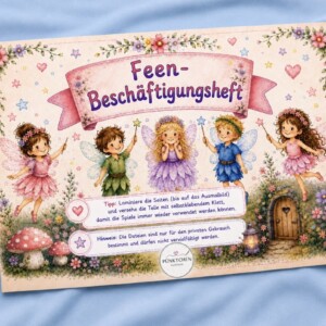 Feen Beschäftigungsheft PDF
