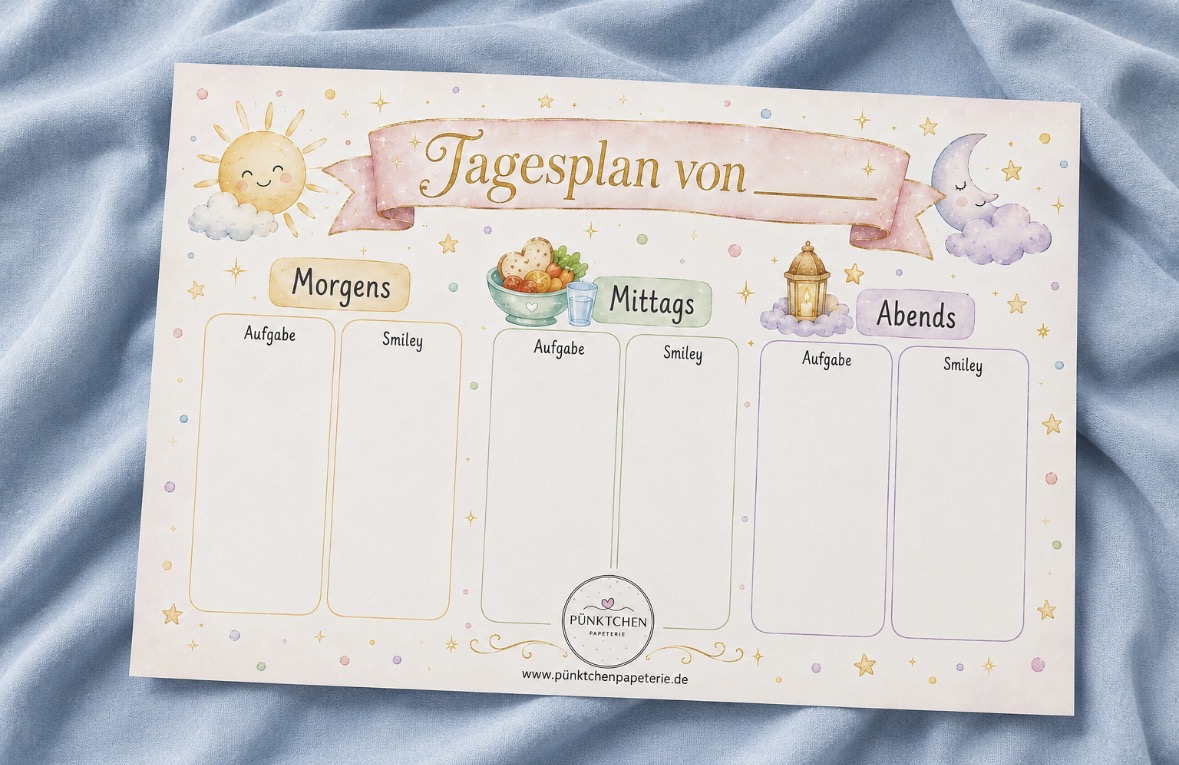 Tagesplan für Kinder PDF – Bild 3